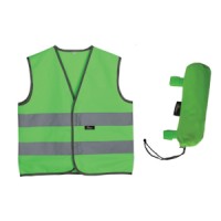 GILET ALTA VISIBILITA' BAMBINO TG.M VERDE