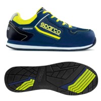 SCARPA GYMKHANA S1P BLU MARINE-GIALLO FLUO NR.41