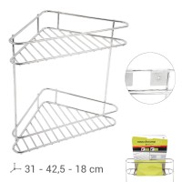 ANGOLARE DOCCIA DOPPIO NEW CHROME CROMATO ART.M561