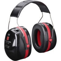 CUFFIA ANTIRUMORE OPTIME III NERA/ROSSA 35DB PELTOR H540A-411-SV