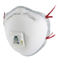 MASCHERA 3M 8833 FFP3 C/VALVOLA