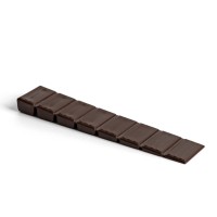 SPESSORE A CUNEO 8 SETTORI MM.100X20 SP.8 MARRONE PZ.4