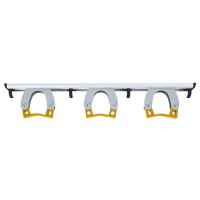 APPENDITUTTO ALLUMINIO 3 POSTI ART.50910