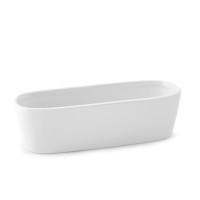 EVAPORATORE VASCHETTA CM.21X8 CERAMICO BIANCO