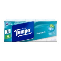 FAZZOLETTI ANTIBATTERICO TEMPO PROTECT PZ.10