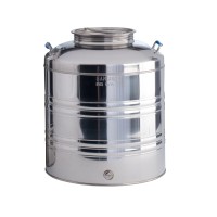 FUSTINO INOX C/ATTACCO LT.30B