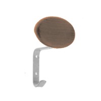 PORTABITO OVALE TEAK 010800