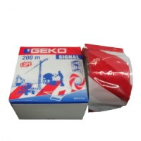 NASTRO SEGNALETICO BIANCO/ROSSO MM.70 MT.200 ART.200/2